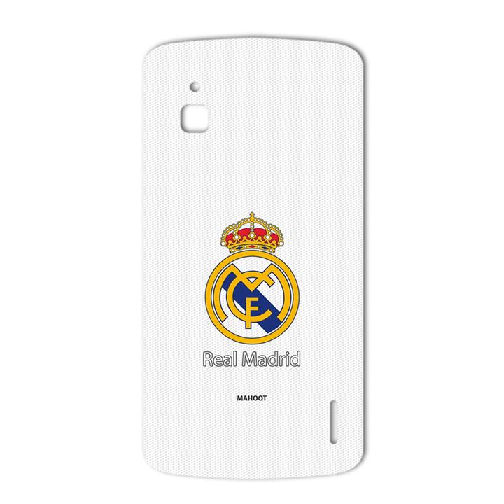 برچسب تزئینی ماهوت مدل REAL MADRID Design مناسب برای گوشی  Google Nexus 4 MAHOOT REAL MADRID Design Sticker for Google Nexus 4